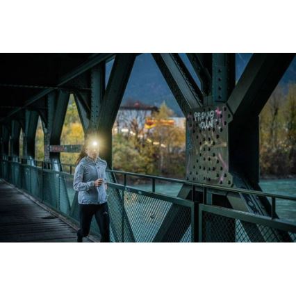 Ledlenser NEO1R - himmennettävä ladattava LED-otsalamppu, 730 mAh, IP67, 250 lm, 15 h, vihreä