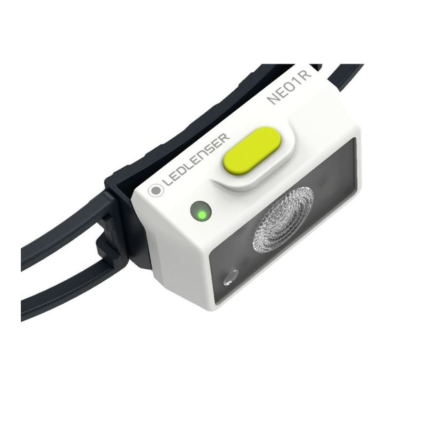 Ledlenser NEO1R - himmennettävä ladattava LED-otsalamppu, 730 mAh, IP67, 250 lm, 15 h, vihreä