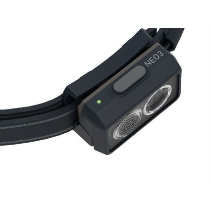 Ledlenser NEO3 - himmennettävä LED-otsalamppu LED/3xAAA IP54 400 lm 20 h musta