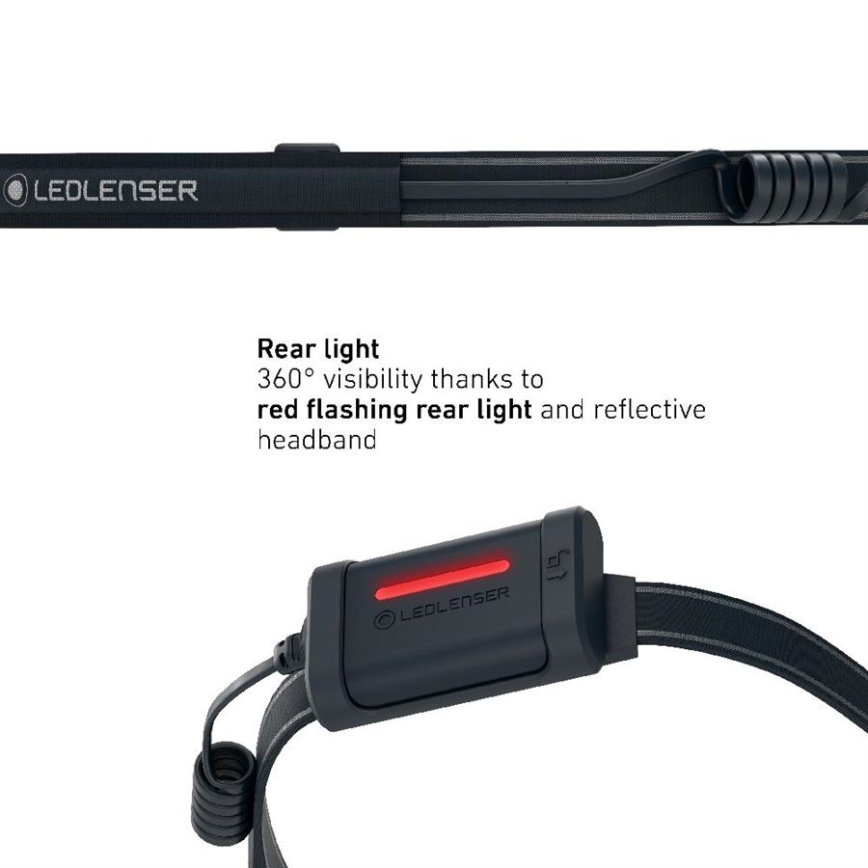 Ledlenser NEO3 - himmennettävä LED-otsalamppu LED/3xAAA IP54 400 lm 20 h musta