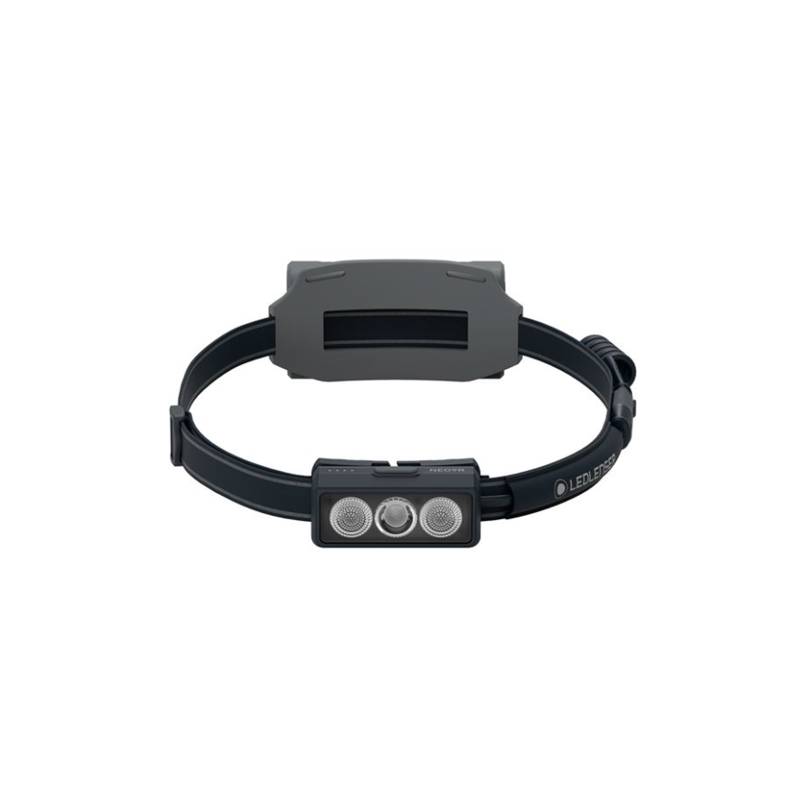 Ledlenser NEO9R - himmennettävä ladattava LED-otsalamppu 5000 mAh IP54 1200 lm 120 h musta/harmaa