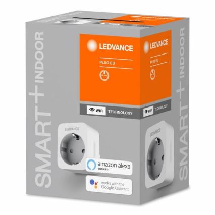 Ledvance - Älykäs pistoke SCHUKO SMART+ EU Wi-Fi