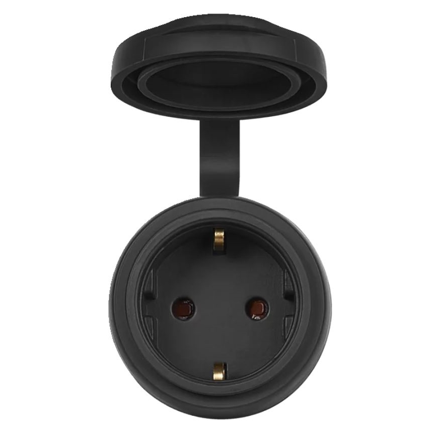 Ledvance - Älykäs ulko pistoke SMART+ 3680W/230V/Tyyppi F/SCHUKO 16A IP44 musta
