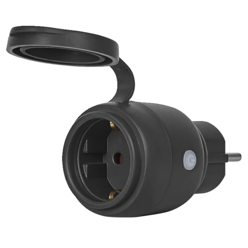 Ledvance - Älykäs ulko pistoke SMART+ 3680W/230V/Tyyppi F/SCHUKO 16A IP44 musta