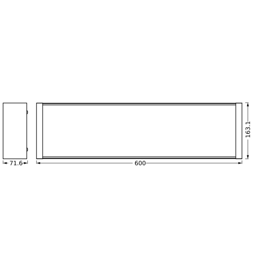 Ledvance - Himmennettävä LED-kattovalaisin OFFICE LINE LED/20W/230V 60 cm + kauko-ohjaus