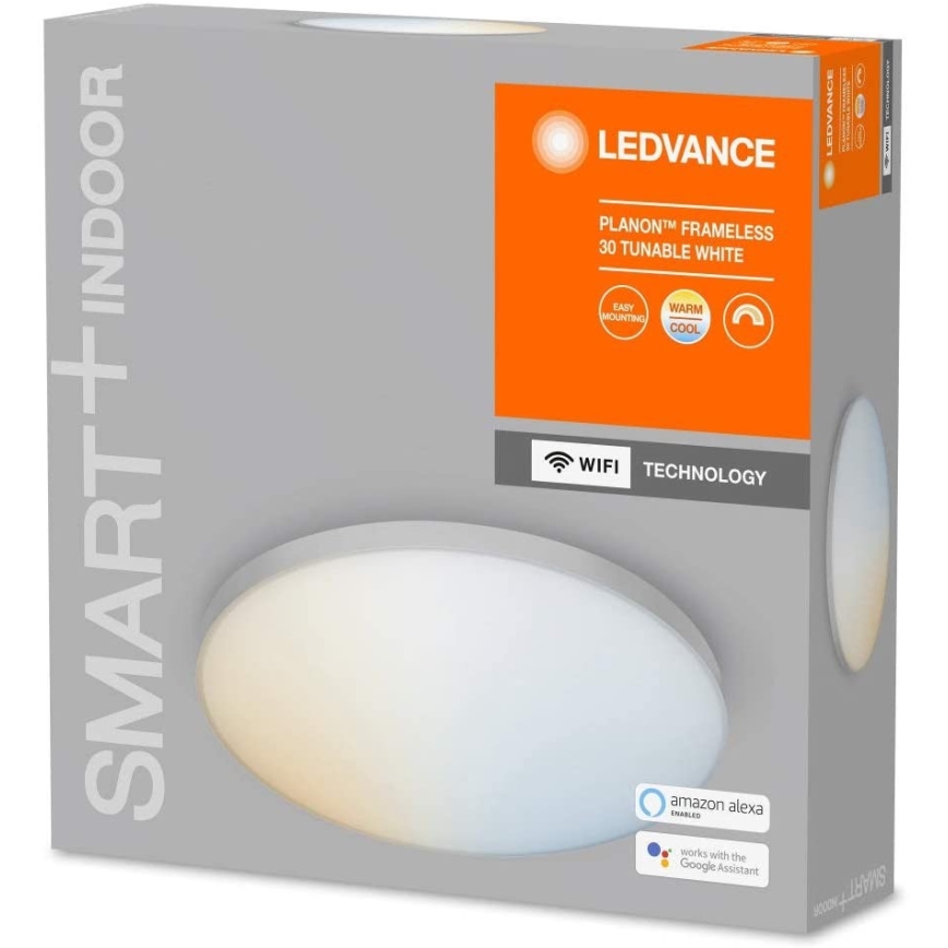 Ledvance - LED Himmennysvalo SMART+ FRAMELESS LED/20W/230V 3000K-6500K Wi-Fi