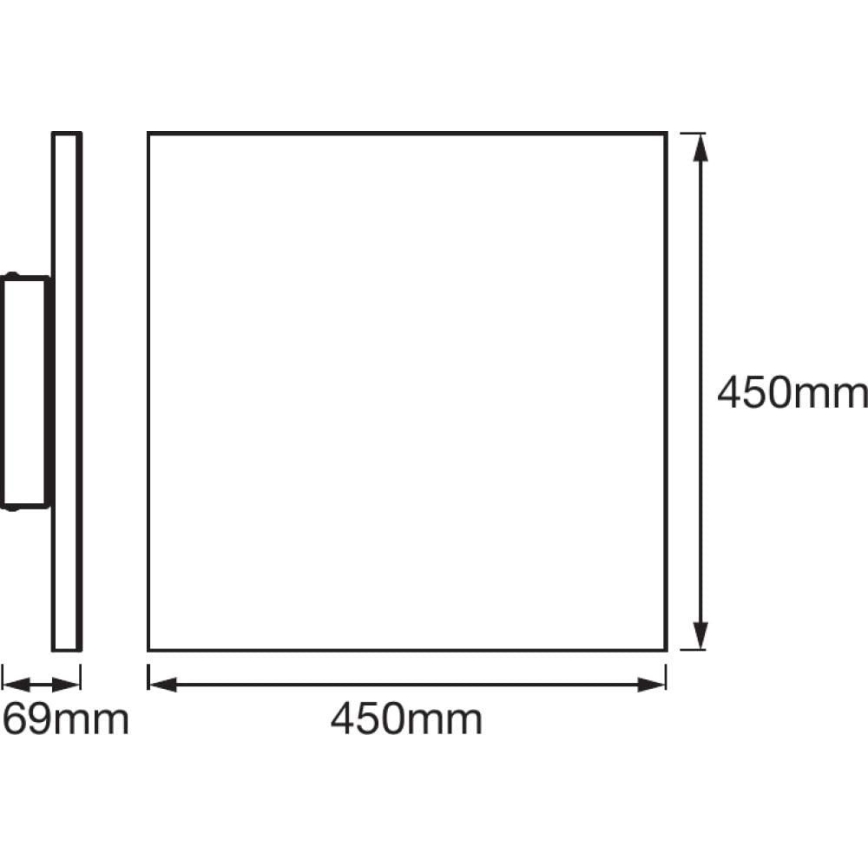 Ledvance - LED Himmennysvalo SMART+ FRAMELESS LED/28W/230V 3000K-6500K Wi-Fi