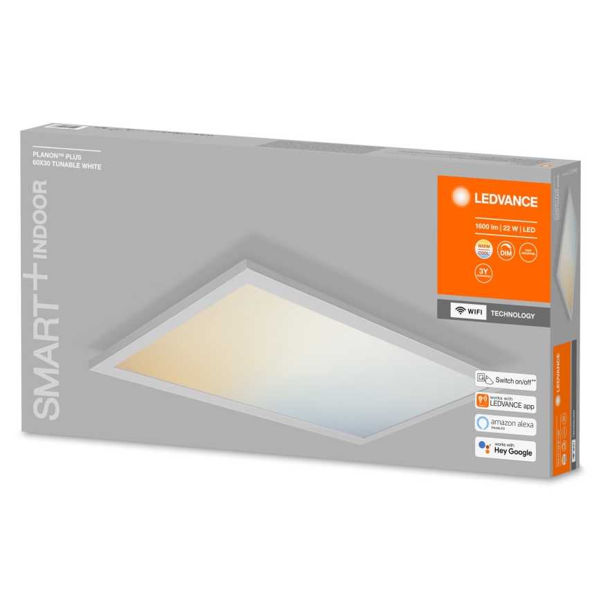 Ledvance - Himmennettävä LED-kattovalaisin SMART+ PLANON LED/22W/230V Wi-Fi