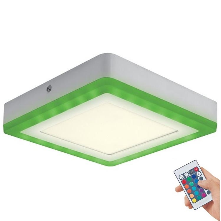 Ledvance - Himmennettävä LED-RGB-kattovalaisin LED/19W/230V + Kauko-ohjaus