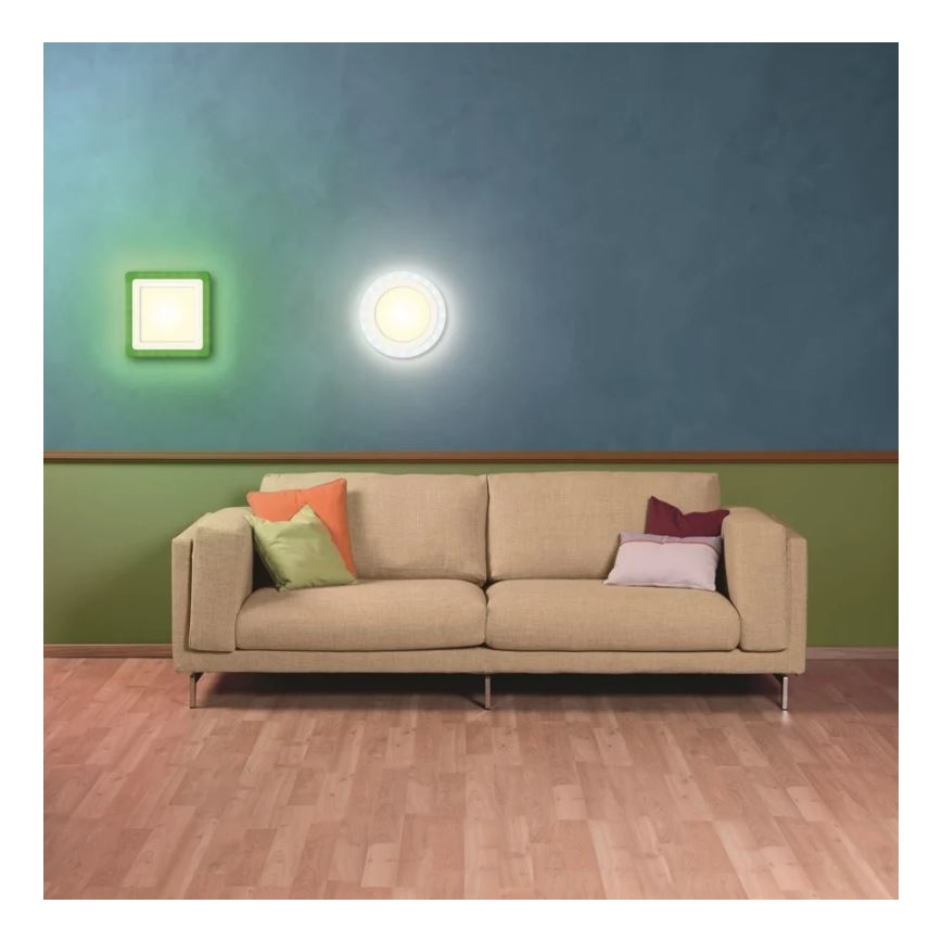 Ledvance - Himmennettävä LED-RGB-kattovalaisin LED/19W/230V + Kauko-ohjaus