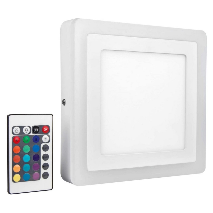 Ledvance - Himmennettävä LED-RGB-kattovalaisin LED/19W/230V + Kauko-ohjaus