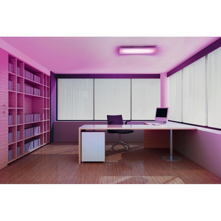Ledvance - LED RGBW Himmennettävä kattovalaisin SMART+ PLANON LED/28W/230V Wi-Fi