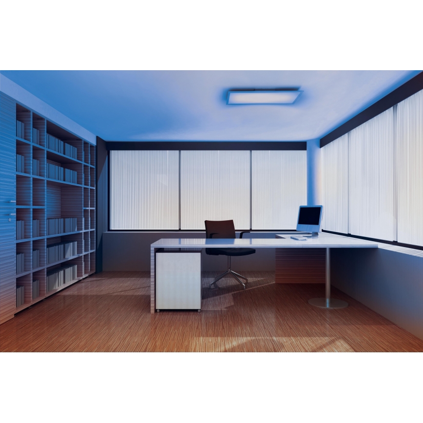 Ledvance - LED RGBW Himmennettävä kattovalaisin SMART+ PLANON LED/28W/230V Wi-Fi