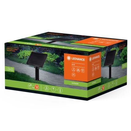 Ledvance - Hybridi aurinkokennopaneeli ENDURA 24W/12V 2000 mAh IP67