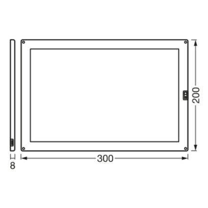 Ledvance - Jatkosarja LED himmennettävä huonekaluvalaistus SMART+ UNDERCABINET LED/6,8W/24/230V 2700-6500K Wi-Fi