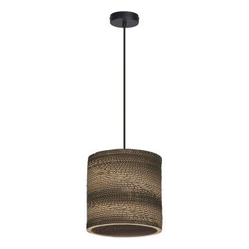 Ledvance - Kattokruunu johdossa DECOR CARDBOARD 1xE27/15W/230V halkaisija 25 cm