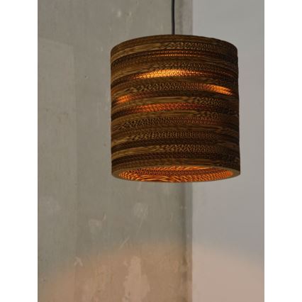 Ledvance - Kattokruunu johdossa DECOR CARDBOARD 1xE27/15W/230V halkaisija 25 cm