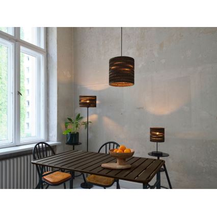 Ledvance - Kattokruunu johdossa DECOR CARDBOARD 1xE27/15W/230V halkaisija 25 cm