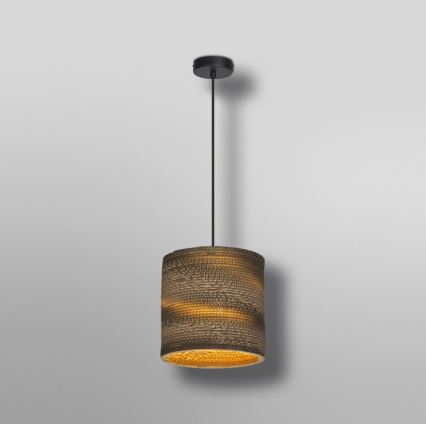 Ledvance - Kattokruunu johdossa DECOR CARDBOARD 1xE27/15W/230V halkaisija 25 cm