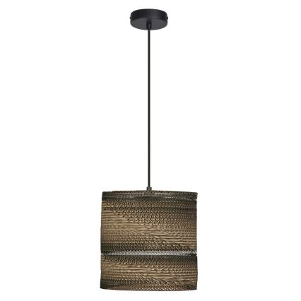 Ledvance - Kattokruunu johdossa DECOR CARDBOARD 1xE27/15W/230V halkaisija 25 cm
