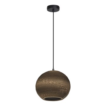 Ledvance - Kattokruunu johdossa DECOR CARDBOARD 1xE27/15W/230V halkaisija 26 cm