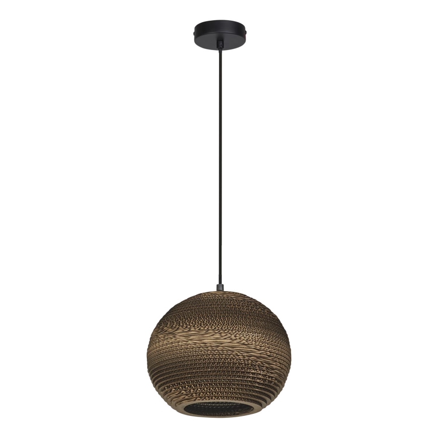 Ledvance - Kattokruunu johdossa DECOR CARDBOARD 1xE27/15W/230V halkaisija 26 cm