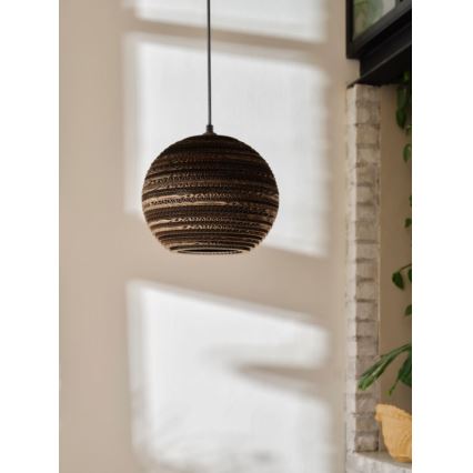 Ledvance - Kattokruunu johdossa DECOR CARDBOARD 1xE27/15W/230V halkaisija 26 cm