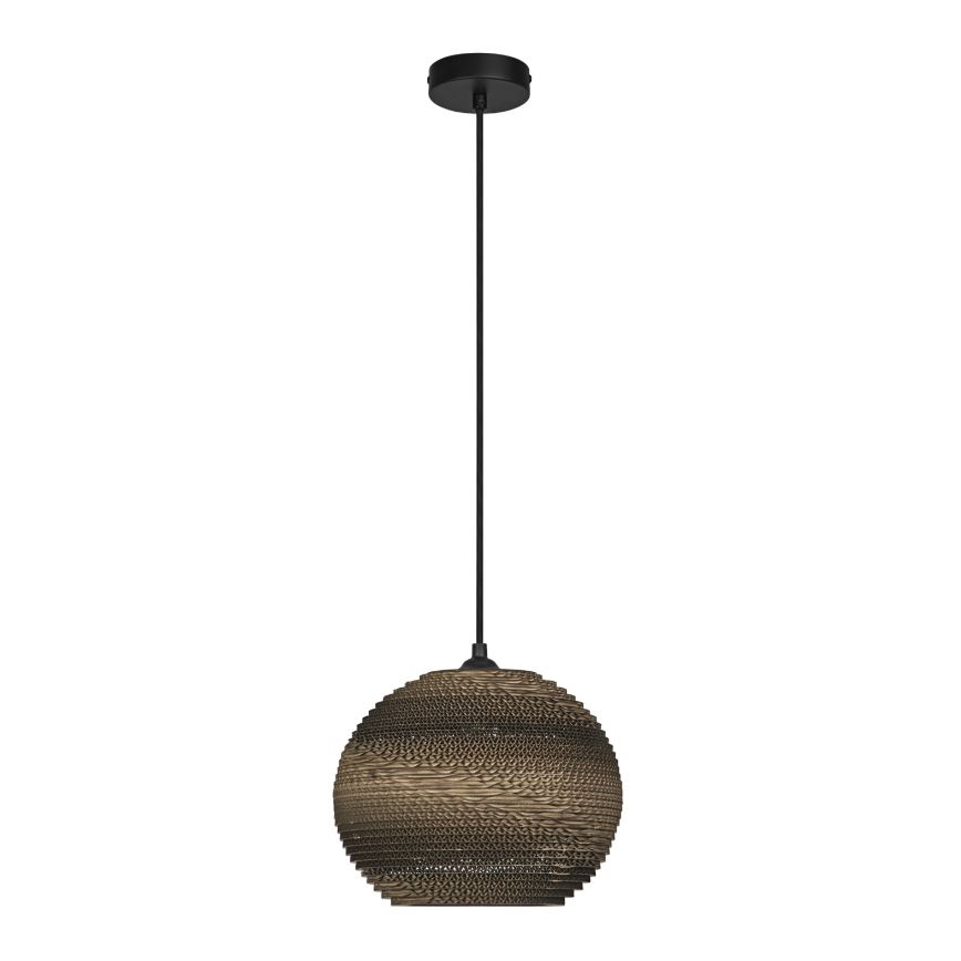 Ledvance - Kattokruunu johdossa DECOR CARDBOARD 1xE27/15W/230V halkaisija 26 cm