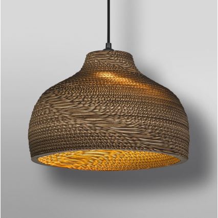 Ledvance - Kattokruunu johdossa DECOR CARDBOARD 1xE27/15W/230V halkaisija 36 cm