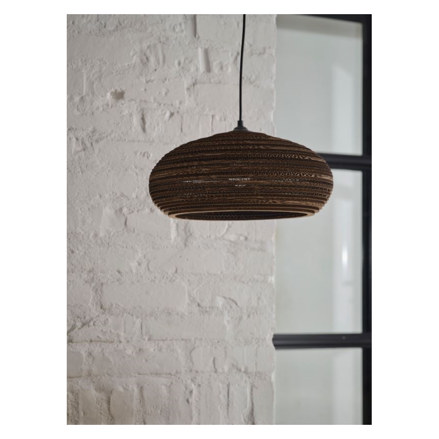 Ledvance - Kattokruunu johdossa DECOR CARDBOARD 1xE27/15W/230V halkaisija 40 cm