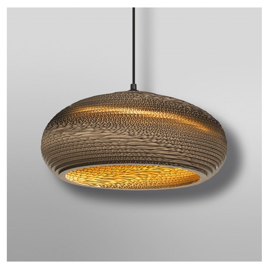 Ledvance - Kattokruunu johdossa DECOR CARDBOARD 1xE27/15W/230V halkaisija 40 cm