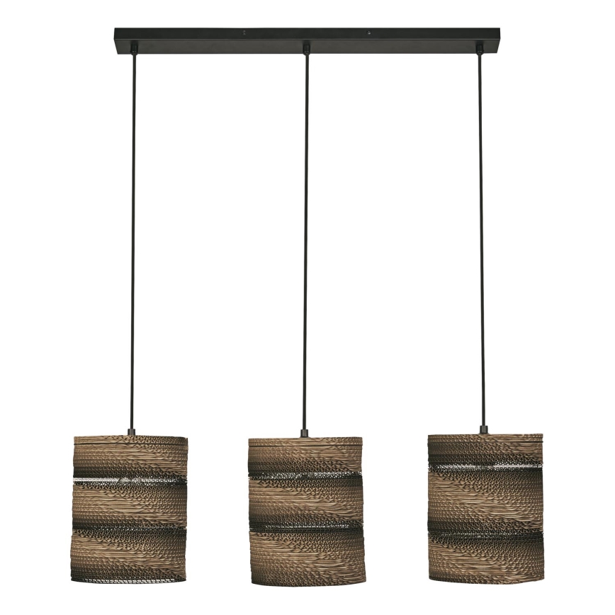 Ledvance - Kattokruunu johdossa DECOR CARDBOARD 3xE27/15W/230V