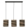 Ledvance - Kattokruunu johdossa DECOR CARDBOARD 3xE27/15W/230V