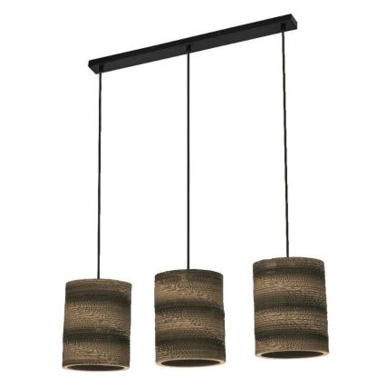 Ledvance - Kattokruunu johdossa DECOR CARDBOARD 3xE27/15W/230V
