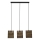 Ledvance - Kattokruunu johdossa DECOR CARDBOARD 3xE27/15W/230V