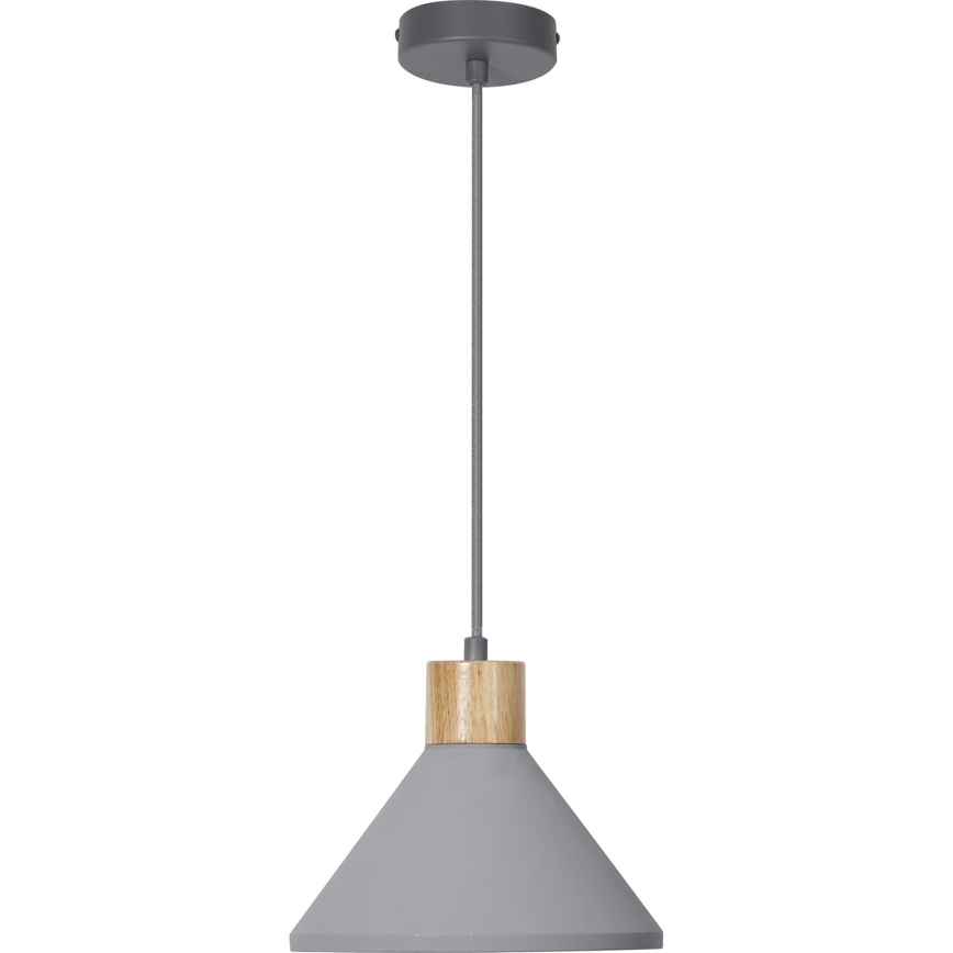 Ledvance - Kattokruunu johdossa DECOR CONCRETE 1xE27/15W/230V halkaisija 22 cm betoni harmaa