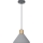 Ledvance - Kattokruunu johdossa DECOR CONCRETE 1xE27/15W/230V halkaisija 22 cm betoni harmaa