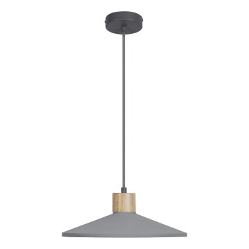 Ledvance - Kattokruunu johdossa DECOR CONCRETE 1xE27/15W/230V halkaisija 32 cm betoni harmaa