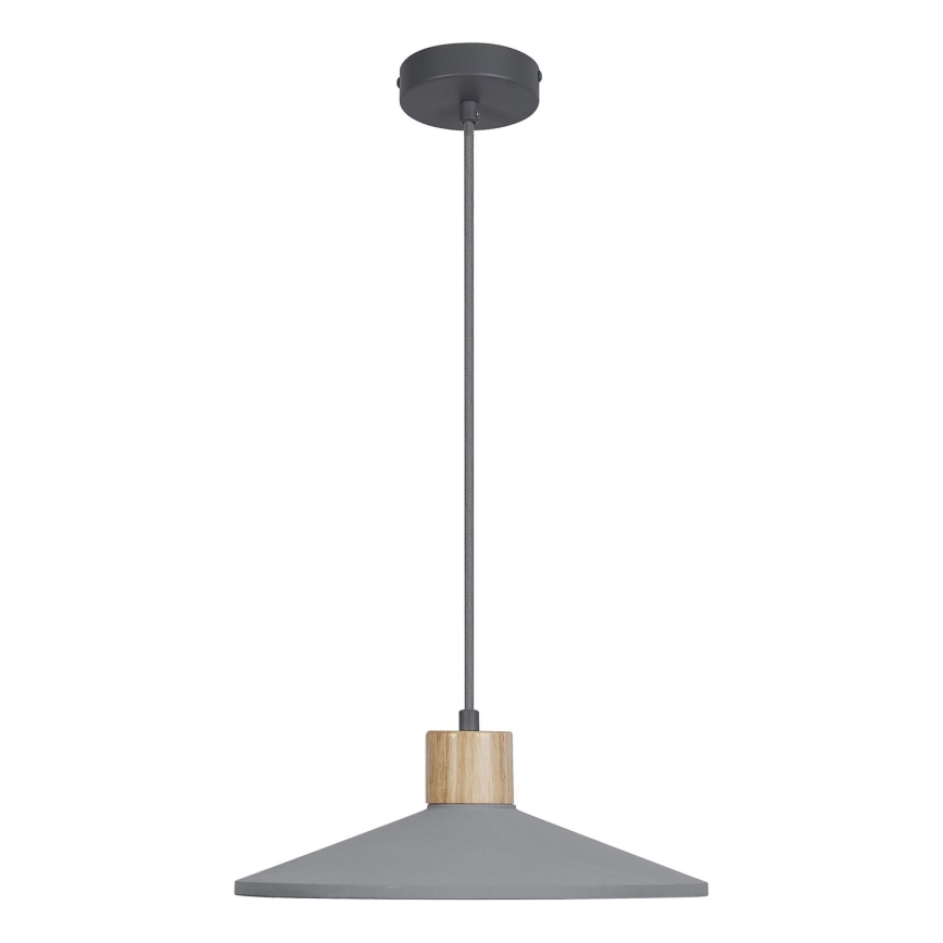 Ledvance - Kattokruunu johdossa DECOR CONCRETE 1xE27/15W/230V halkaisija 32 cm betoni harmaa