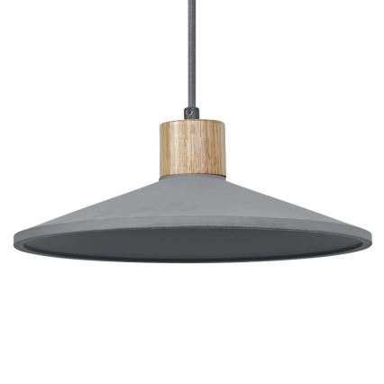 Ledvance - Kattokruunu johdossa DECOR CONCRETE 1xE27/15W/230V halkaisija 32 cm betoni harmaa