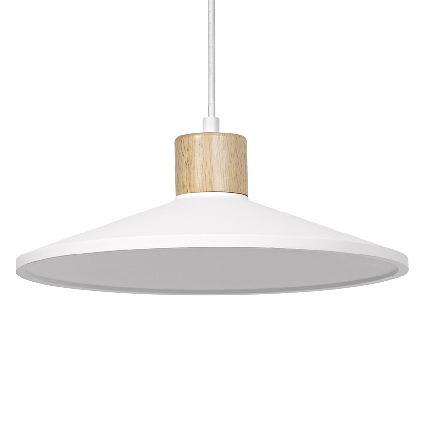 Ledvance - Kattokruunu johdossa DECOR PLASTER 1xE27/25W/230V halkaisija 32 cm muovit valkoinen