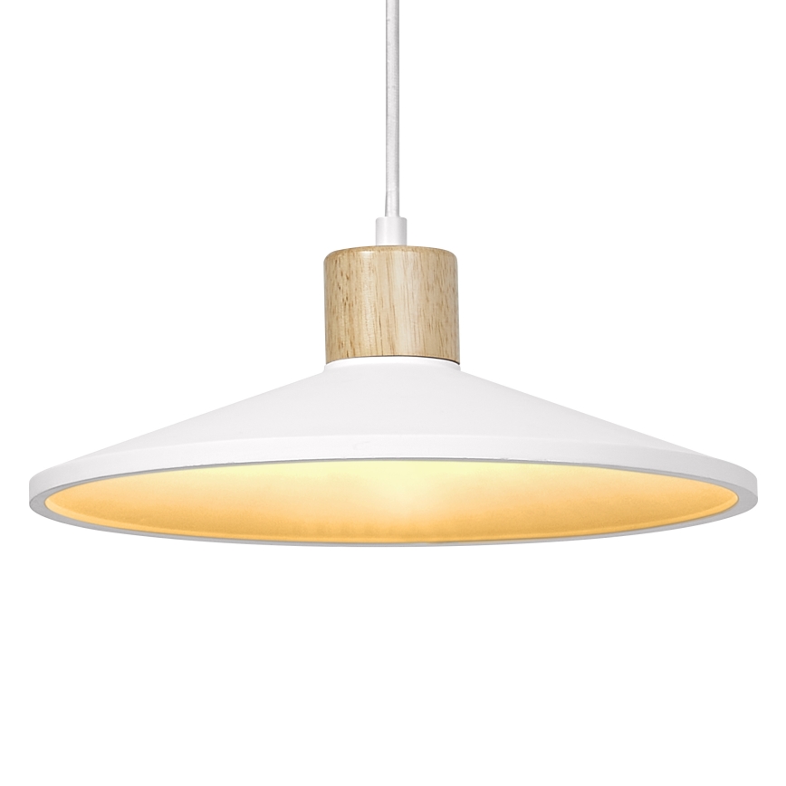 Ledvance - Kattokruunu johdossa DECOR PLASTER 1xE27/25W/230V halkaisija 32 cm muovit valkoinen