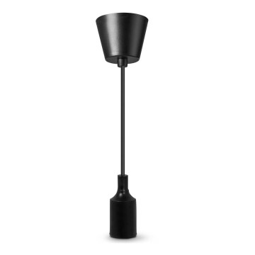 Ledvance - Kattokruunu johdossa PENDULUM BELL 1xE27/15W/230V musta
