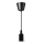 Ledvance - Kattokruunu johdossa PENDULUM BELL 1xE27/15W/230V musta