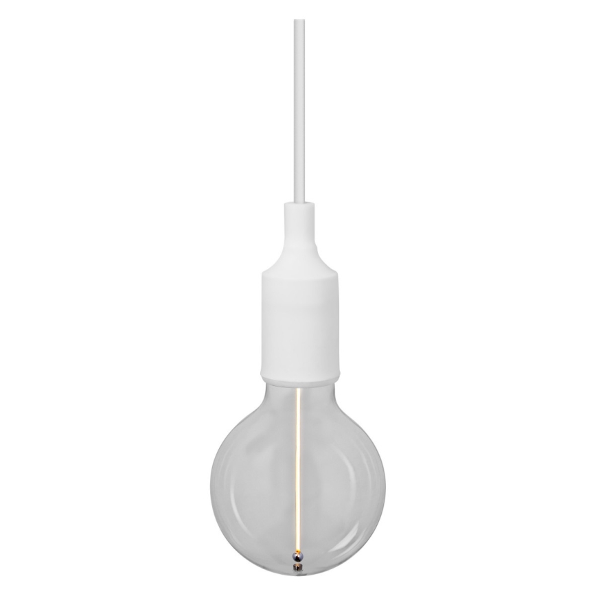 Ledvance - Kattokruunu johdossa PENDULUM BELL 1xE27/15W/230V valkoinen