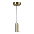 Ledvance - Kattokruunu johdossa PENDULUM ROUND 1xE27/15W/230V kulta