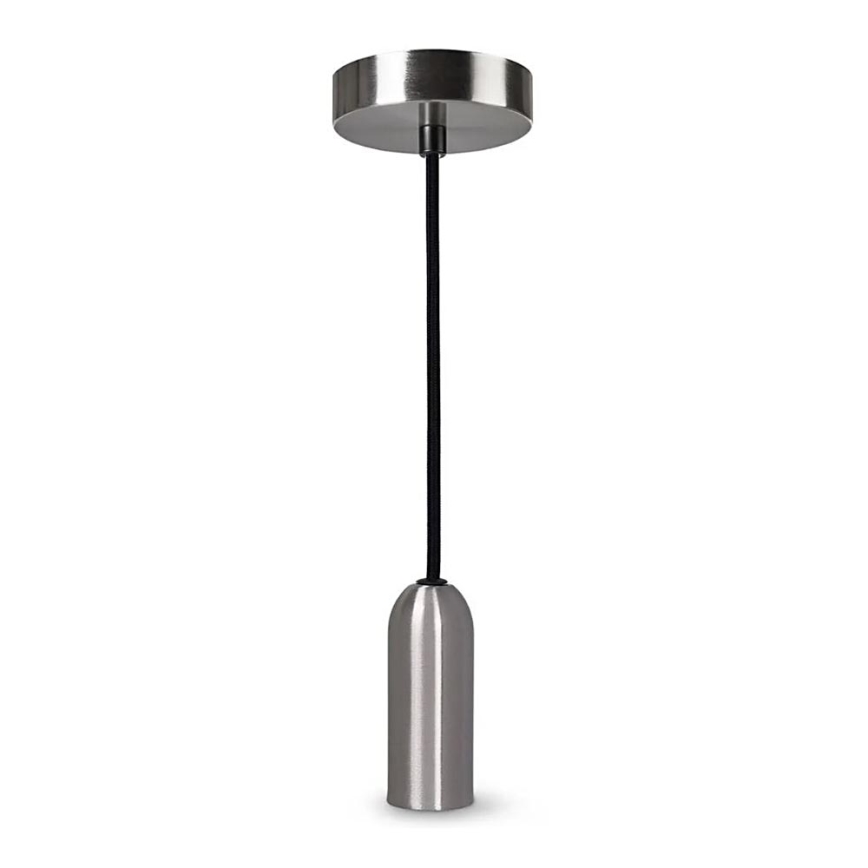 Ledvance - Kattokruunu johdossa PENDULUM ROUND 1xE27/15W/230V mattakromi