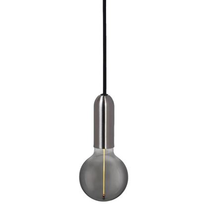 Ledvance - Kattokruunu johdossa PENDULUM ROUND 1xE27/15W/230V mattakromi