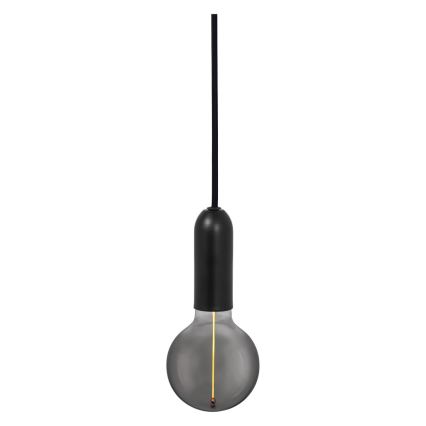 Ledvance - Kattokruunu johdossa PENDULUM ROUND 1xE27/15W/230V musta