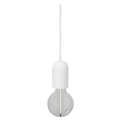 Ledvance - Kattokruunu johdossa PENDULUM ROUND 1xE27/15W/230V valkoinen